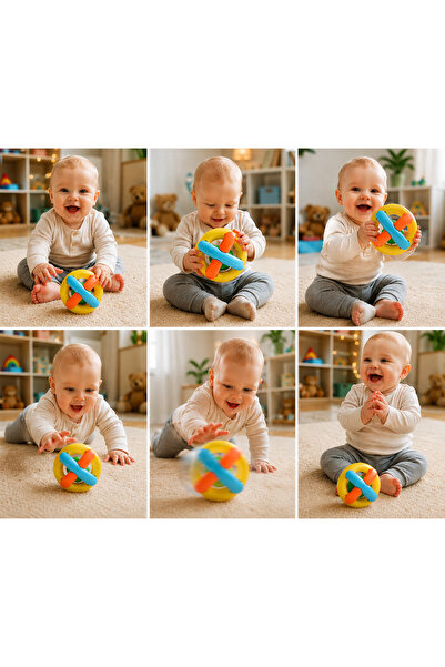 Genel Markalar Toys Baby Ball Small Çıngıraklı Top 3 Ay