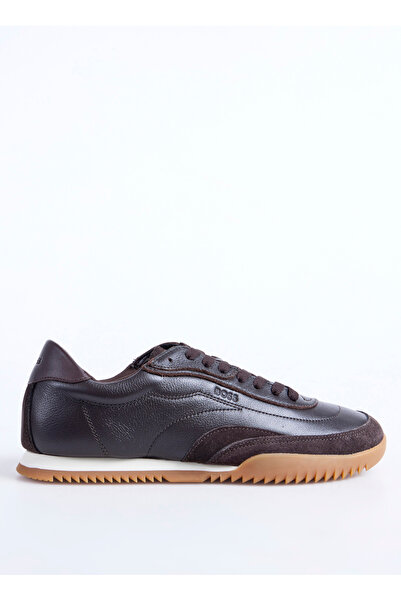 BOSS Koyu Kahve Erkek Sneaker Careton_Lowp_sdltb 10275931 01