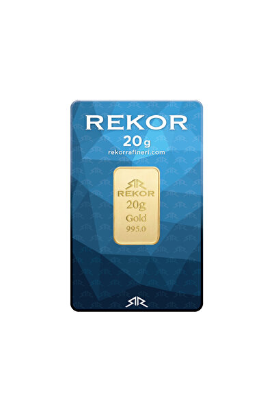 REKORALTIN 20 gr 24 Ayar Rekor Gram Altın - - 20