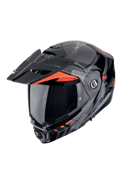 Scorpion ADX-2 Lewis Adv Motosiklet Kaskı Siyah Kırmızı