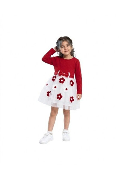 GENERAL Girls' dress with a modern design, sizes 18 months to 3 years