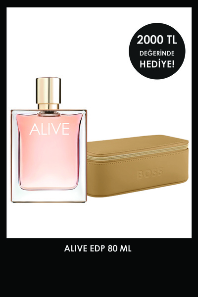 BOSS Alive EDP 80 ml Kadın Parfüm + Çanta