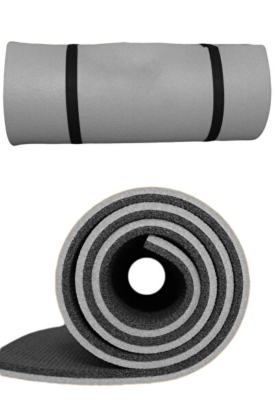 DO-SMAI 16 Mm Taşıma Askılı Çift Taraflı Iki Renk Kamp Pilates Minderi Yoga M...