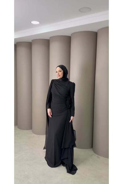 MODA LALE ŞİFON ABİYE