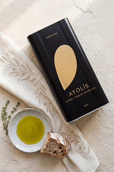 Ayolis Premium Gurme Memecik Zeytinyağı 5 Lt Ödüllü Erken Hasat Soğuk Sıkım Natürel Sızma Zeytinyağı