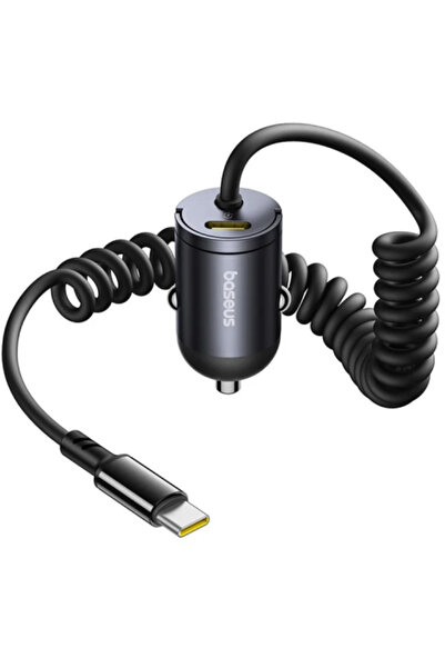 Baseus QC 1x USB Type-C 12V/2.5A 30W Negru