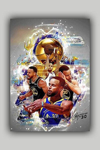 Luna Marissa Αφίσα Stephen Curry - Αφίσα τοίχου χωρίς πλαίσιο