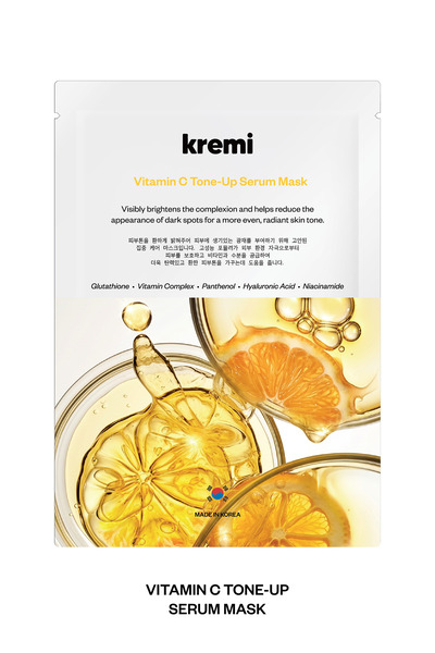 Kremi Sheet Mask, Kagıt Maske, Glutatyon Vitamin C Niacinamide, Canlandırıcı ...