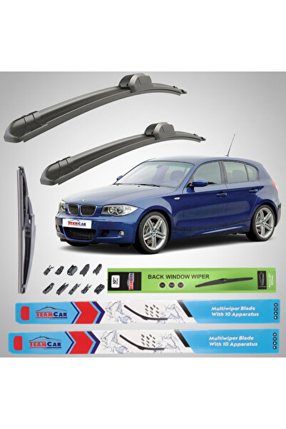 TEAMCAR ®   BMW Seria 1 E87 (2004–2011) Lame ștergătoare – Set complet față +...
