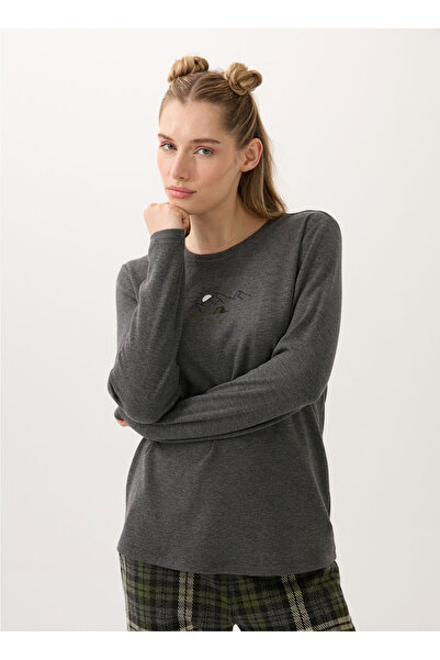 Blackspade Set de pijamale antracit pentru femei 51936