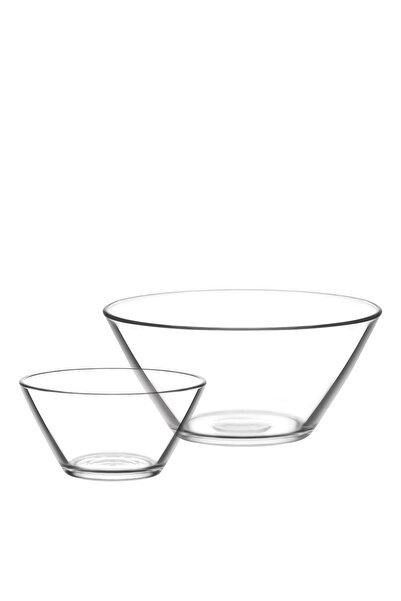 LAV Vega Glass Bowl Set 7 Pieces (1 Large Bowl, 6 Medium Bowls)