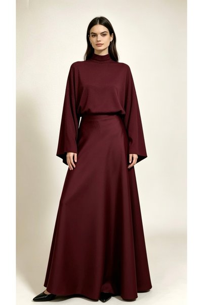 SARE ERKMEN Hijab Evening Dress Graduation Engagement Wedding Guest Outfit