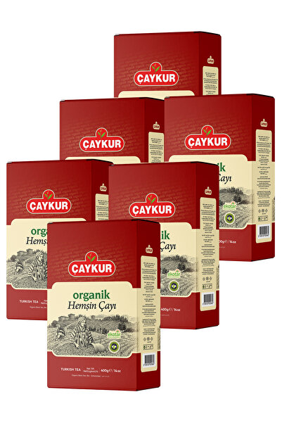 Çaykur Organik Hemşin Çayı (Karton Kutu) 400 gr. Altılı Paket