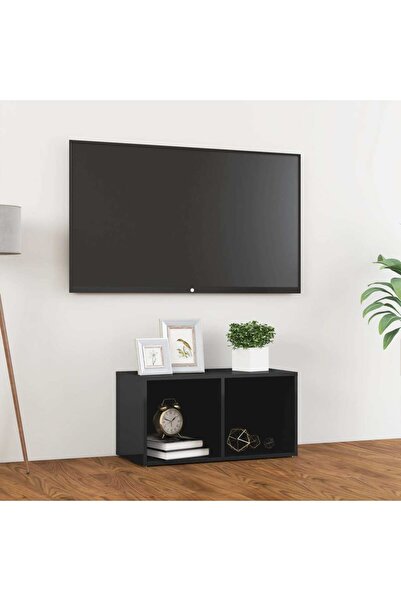 Concept Comodă TV, gri extralucios, 72x35x36,5 cm, PAL
