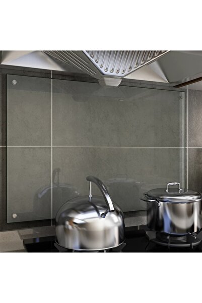 Concept Panou antistropi bucătărie transparent 90x60 cm sticlă securiz.