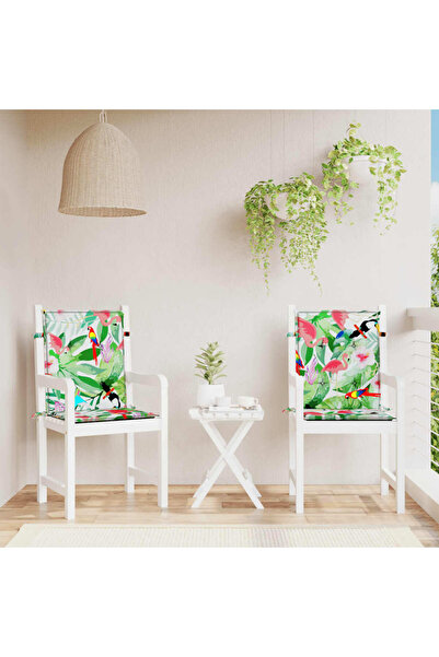 Concept Perne pentru scaune cu spătar jos, 2 buc, multicolor, textil
