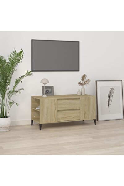 Concept Comodă TV, stejar sonoma, 102x44,5x50 cm, lemn prelucrat