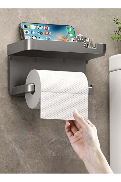 Bukela Multifunctional Toilet Paper Holder, Tissue Holder for Bathroom, With ...