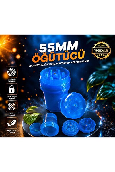Types Plastik öğütücü 55mm