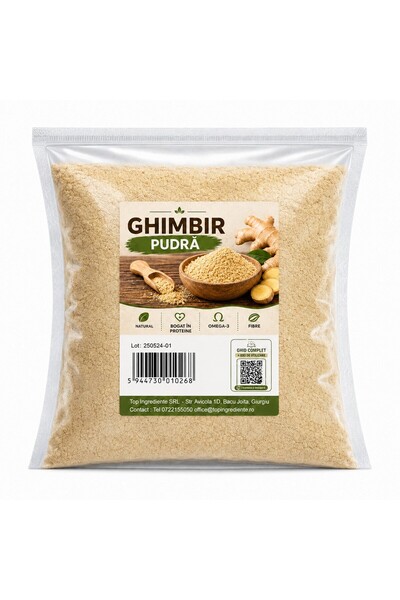 Top Ingrediente Ghimbir Pudra - Ghimbir Macinat Fin - 500g
