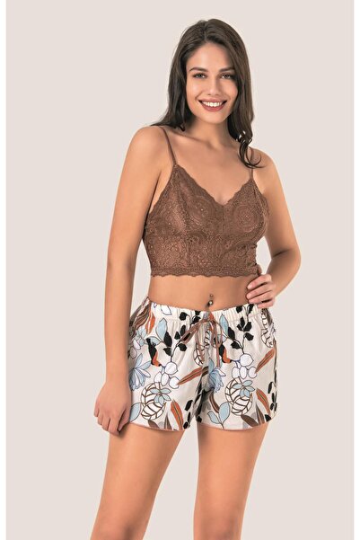 Generic Brand 569 Set pantaloni scurți brodate cu imprimare CULOARE CATALOG - L