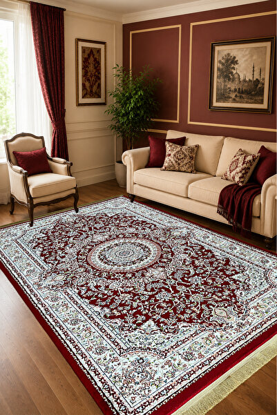 ünalcarpet 4 Metrekare - 6 Metrekare Modern Salon Ve Oturma Odası Halısı Yumu...