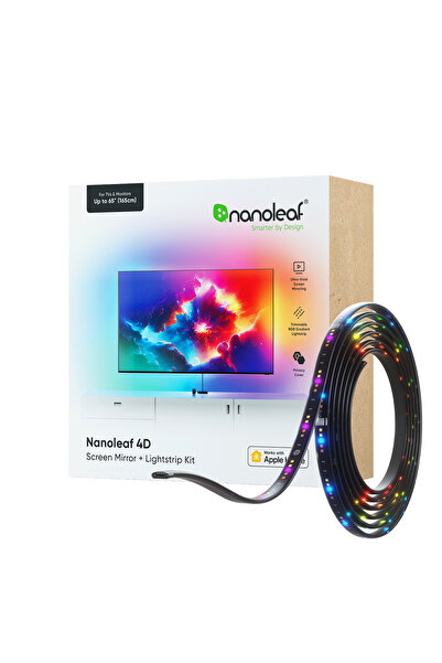 Nanoleaf 4D Tv Arkası Akıllı Led Şerit Aydınlatma Başlangıç Paketi App Kontro...