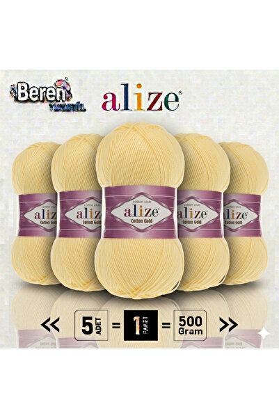 Alize Cotton Gold 5 Pieces Amigurumi Vest Cardigan Scarf Sweater Knitting Yar...