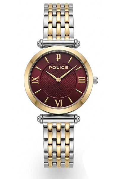 Police Serenity Silver & Gold Stainless Steel Women's Watch-PL.16038BS/04M ||...
