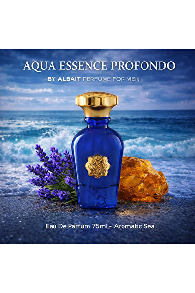 ALBAIT ALDIMASHQI PERFUME عطر أكوا دي جيو بروفندو للرجال، ماء عطر 75 مل، رائح...