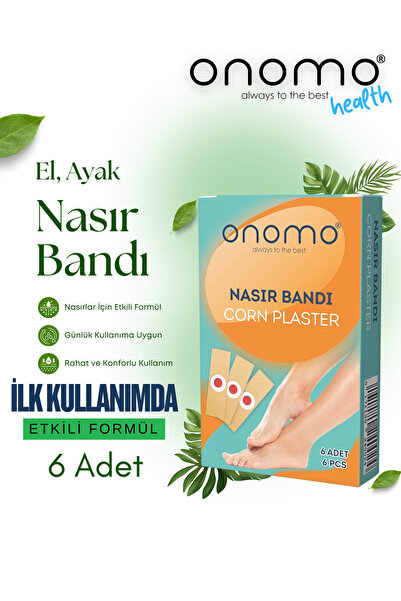Onomo Health Nasır Bandı Nasır Yakısı 6 Adet