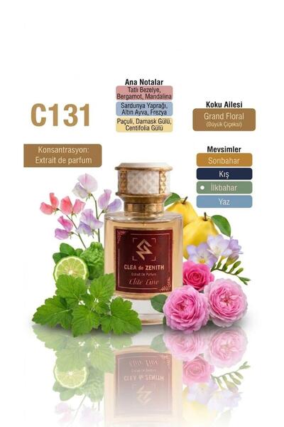 CLEADEZENİTH PARFÜM C131 50 ml Kadın Parfüm