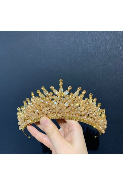 BEYOĞLU NİŞANTAŞI Bride Engagement Henna Promise Crown Alin