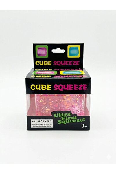 Squeeze Jucărie antistres "Cube Squeeze" ROZ