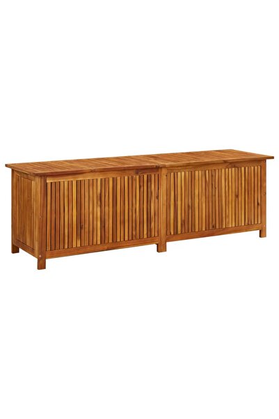 Concept Ladă de depozitare grădină, 175x50x58 cm, lemn masiv de acacia