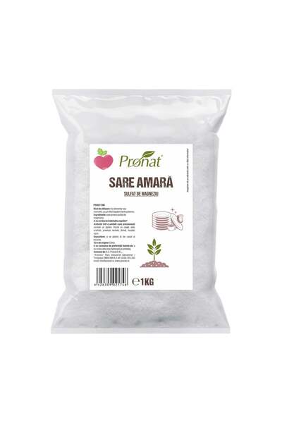Pronat Sare Epsom Sare amară (Sulfat de magneziu), 1kg
