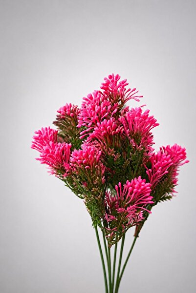 etxShop Plantă artificială Buchet de plante de susan pufos 5 ramuri Aranjamen...