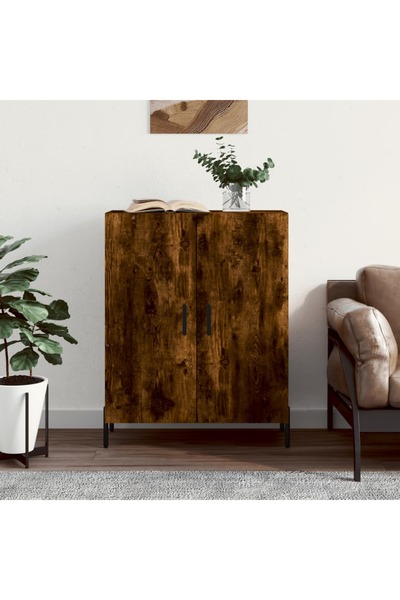 Concept Servantă, stejar fumuriu, 69,5x34x90 cm, lemn compozit
