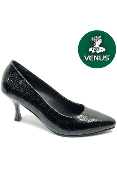 Kids Club Shoes Venüs Peles Γνήσιο Δερμάτινο Γυναικεία Παπούτσια με Τακούνι Γ...