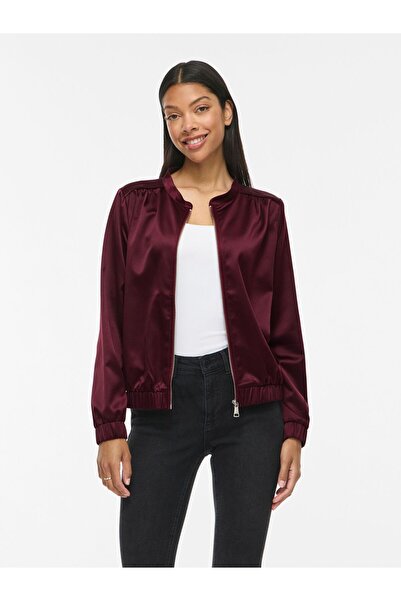 VILA Bomberjacke VIELLIE Zip-up