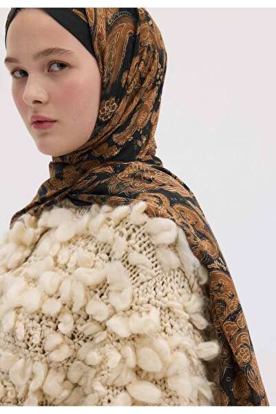 Freshscarfs Freda Desen Şal Camel