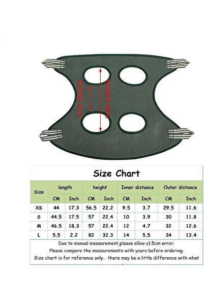 Arabest Pet Grooming Hammock for Cat & Dog, Nail Trimming Suspension Harness ...