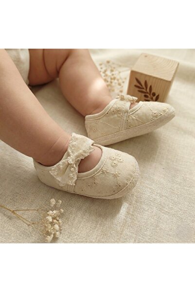 BUUFUU Baby Girl Bow Newborn Gift Bandana Booties Set