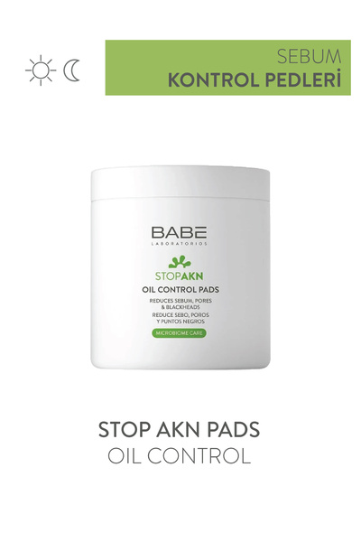Babe Laboratorios Stop Akn Oil Control Pads 60 Pads - Sebum Kontrol Pedi
