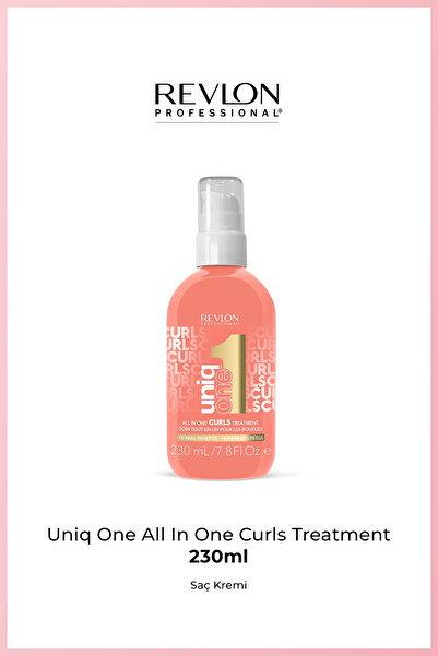 Revlon Professional UniqOne Curls All In One Hair Treatment Bukle Belirginleş...