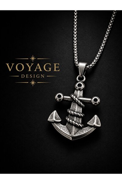 voyageaccessory Antique Vintage Gothic Style Stainless Steel Sailor Men's Anc...