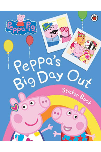 Penguin Random House Peppa Pig: Peppa's Big Day Out Carte cu autocolante cu s...
