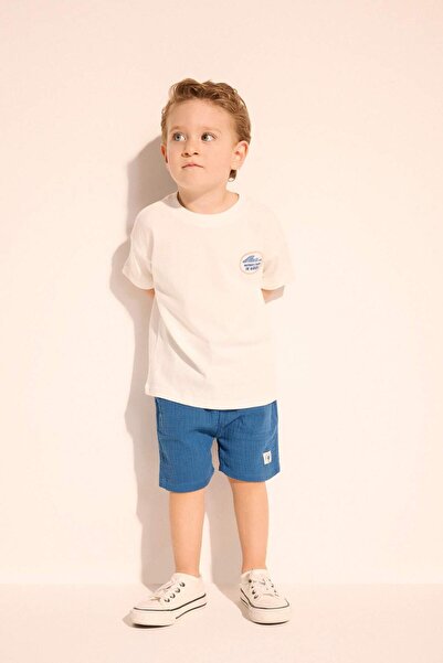 DeFacto Müslin Şort Erkek Bebek H3524A526HS