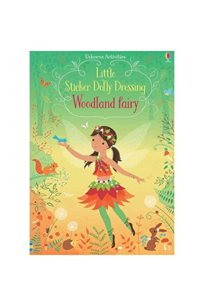 Usborne Sticker book - Sticker Dolly Dressing woodland fairy
