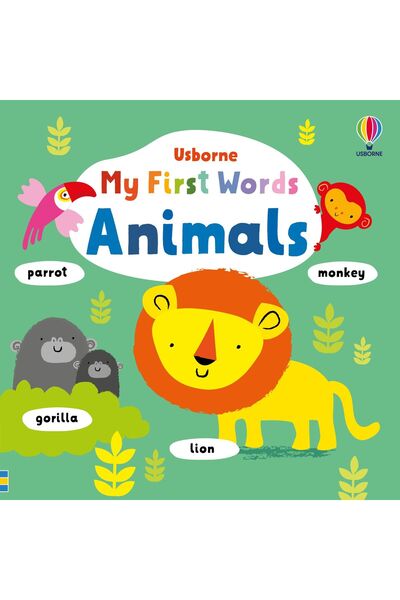 Usborne Carte pentru copii, Usborne, Primele mele cuvinte Animale, 12+ luni